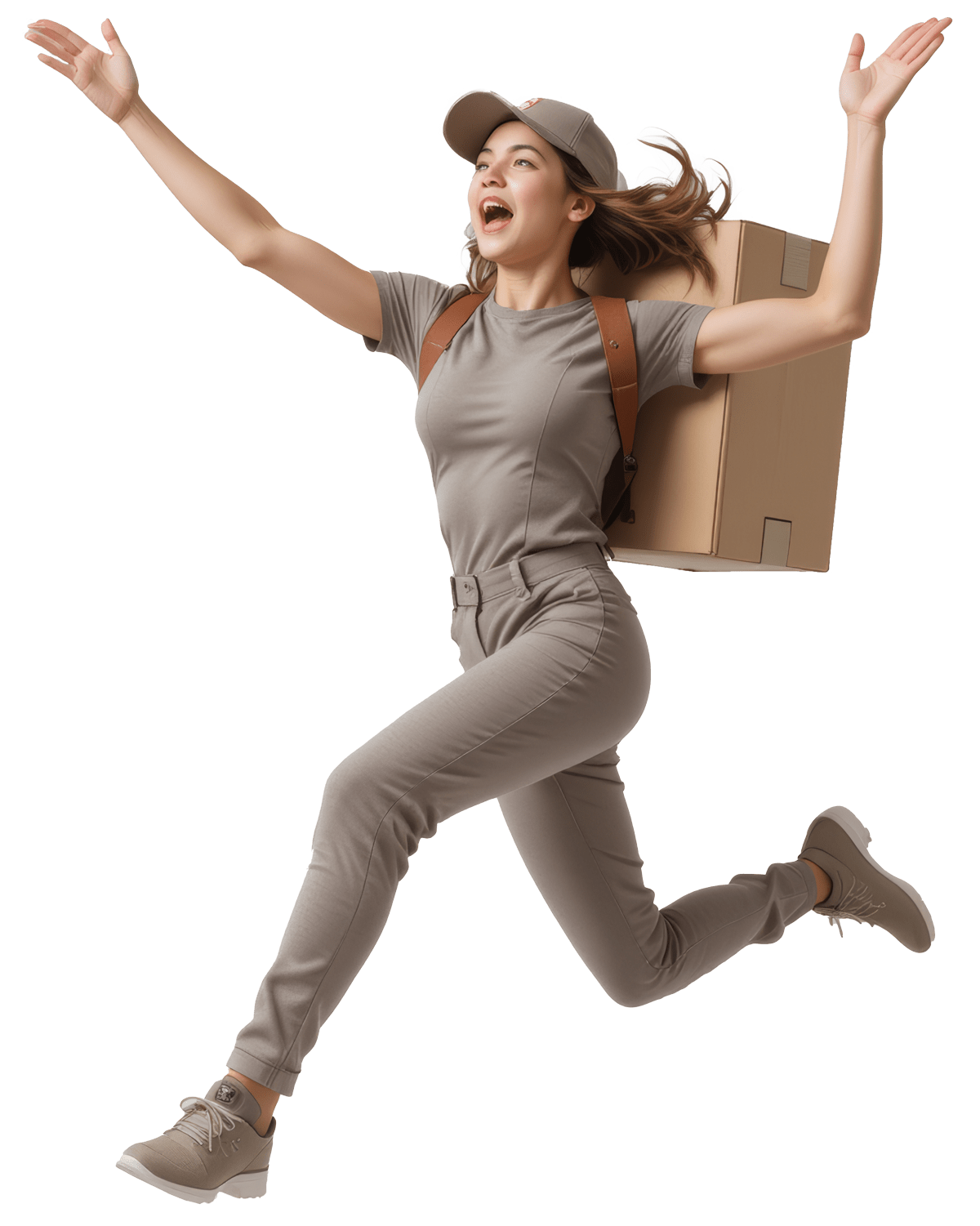 Female moving min